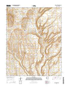 Red Pockets 2014 topographic map thumbnail