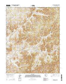 Red Slide Peak 2014 topographic map thumbnail