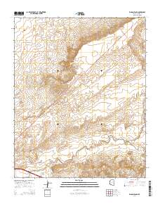 Rincon Ranch 2014 topographic map thumbnail