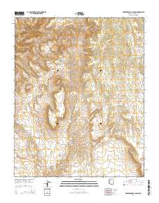Robbers Roost Canyon 2014 topographic map thumbnail