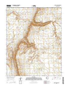 Rock Canyon 2014 topographic map thumbnail