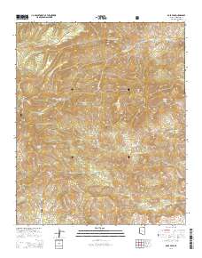 Rose Peak 2014 topographic map thumbnail