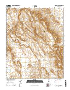 Rose Well Camp East 2014 topographic map thumbnail