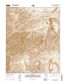 Rose Well Camp West 2014 topographic map thumbnail