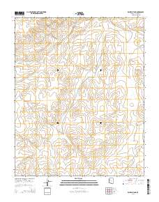 Rosebud Tank 2014 topographic map thumbnail