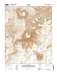 Rotten Bananas Butte 2014 topographic map thumbnail