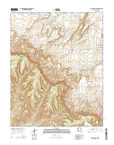 Rough Rock NW 2014 topographic map thumbnail