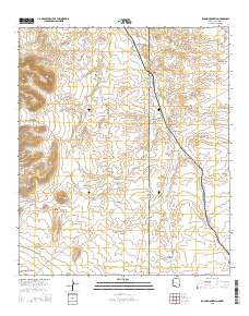 Round Mountain 2014 topographic map thumbnail