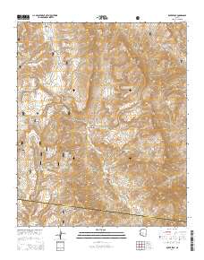 Rover Peak 2014 topographic map thumbnail