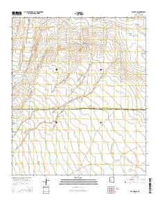 Ryan Draw 2014 topographic map thumbnail