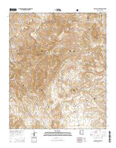Haystack Butte 2014 topographic map thumbnail