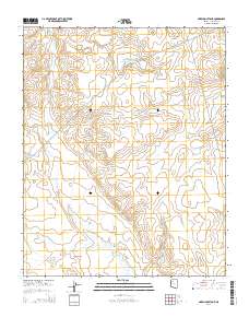 Hazen Hole Tank 2014 topographic map thumbnail