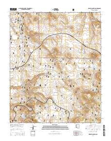 Hearst Mountain 2014 topographic map thumbnail
