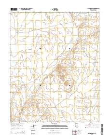 Heaton Knolls 2014 topographic map thumbnail