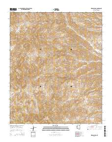 Hibernia Peak 2014 topographic map thumbnail