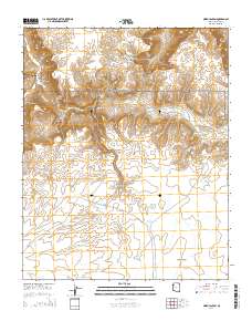 Hindu Canyon 2014 topographic map thumbnail