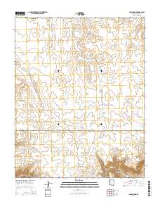 Hitson Tank 2014 topographic map thumbnail