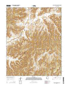 Hole In Rock Valley 2014 topographic map thumbnail
