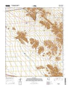 Hope 2014 topographic map thumbnail