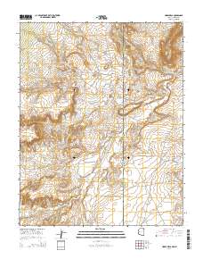 Horse Mesa 2014 topographic map thumbnail