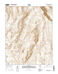 Horsethief Mesa 2014 topographic map thumbnail