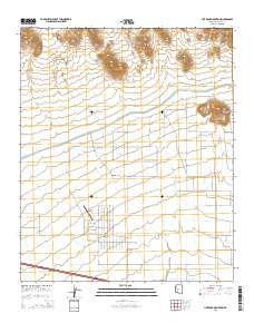 Hot Rock Mountain 2014 topographic map thumbnail