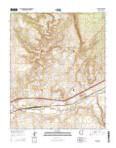 Houck 2014 topographic map thumbnail