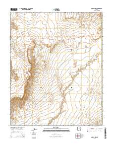 Howell Mesa 2014 topographic map thumbnail