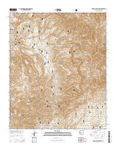 Humboldt Mountain 2014 topographic map thumbnail