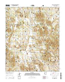 Hutch Mountain 2014 topographic map thumbnail