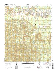 Indian Pine 2014 topographic map thumbnail