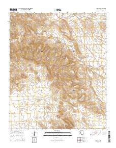 Ives Peak 2014 topographic map thumbnail