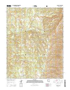 Jacob Lake 2014 topographic map thumbnail
