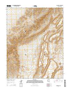 Jacobs Well 2014 topographic map thumbnail