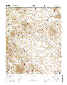 Jaycox Mountain 2014 topographic map preview