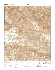 Jerusalem Mountain 2014 topographic map thumbnail