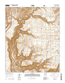 Joes Hill 2014 topographic map thumbnail