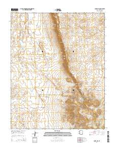 Jones Hill 2014 topographic map thumbnail