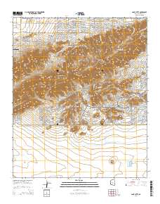 Lone Butte 2014 topographic map thumbnail