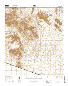 Lukeville 2014 topographic map thumbnail