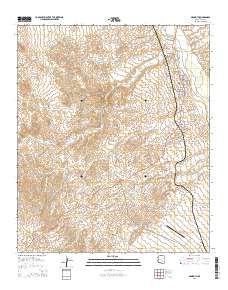 Mammoth 2014 topographic map thumbnail