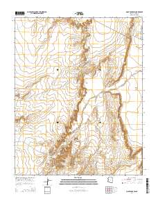 Many Farms SW 2014 topographic map thumbnail