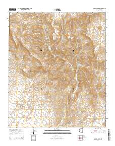 Markham Creek 2014 topographic map thumbnail