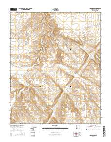 Markham Dam 2014 topographic map thumbnail