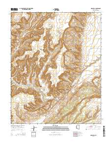 Marsh Pass 2014 topographic map thumbnail