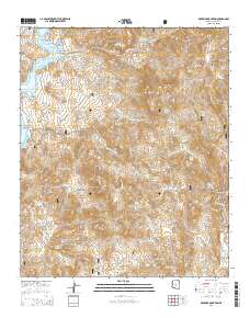 Maverick Mountain 2014 topographic map thumbnail