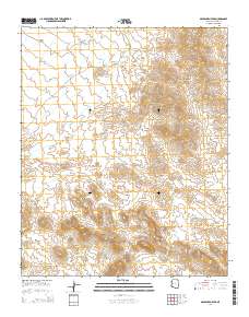 McCracken Peak 2014 topographic map thumbnail