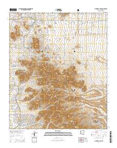 McDowell Peak 2014 topographic map thumbnail