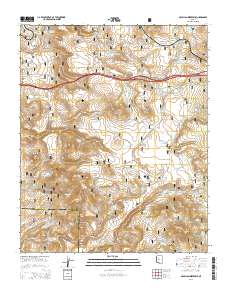 McLellan Reservoir 2014 topographic map thumbnail