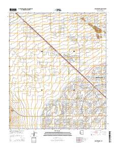 McMicken Dam 2014 topographic map thumbnail